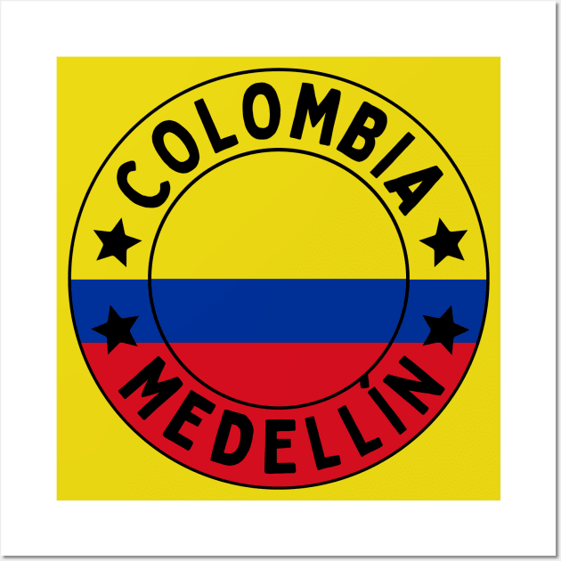 Medellin Wall Art by footballomatic